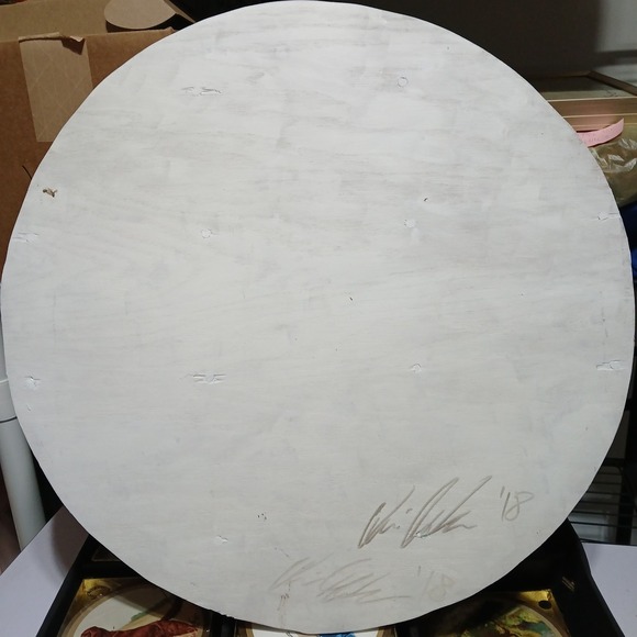 Wood‎ Shelf With Jedi Order Symbol 22" Across Plexiglass Shelves Handmade - Picture 2 of 3